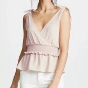 Elegant Pink Sleeveless Top